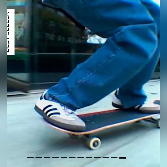 Adidas Samba OG Shoes Size 4.5 in Cloud White/Core Black/gum NWT in packaging - Picture 11 of 16